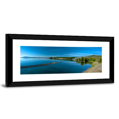 Yellowstone Lake Shore Wall Art