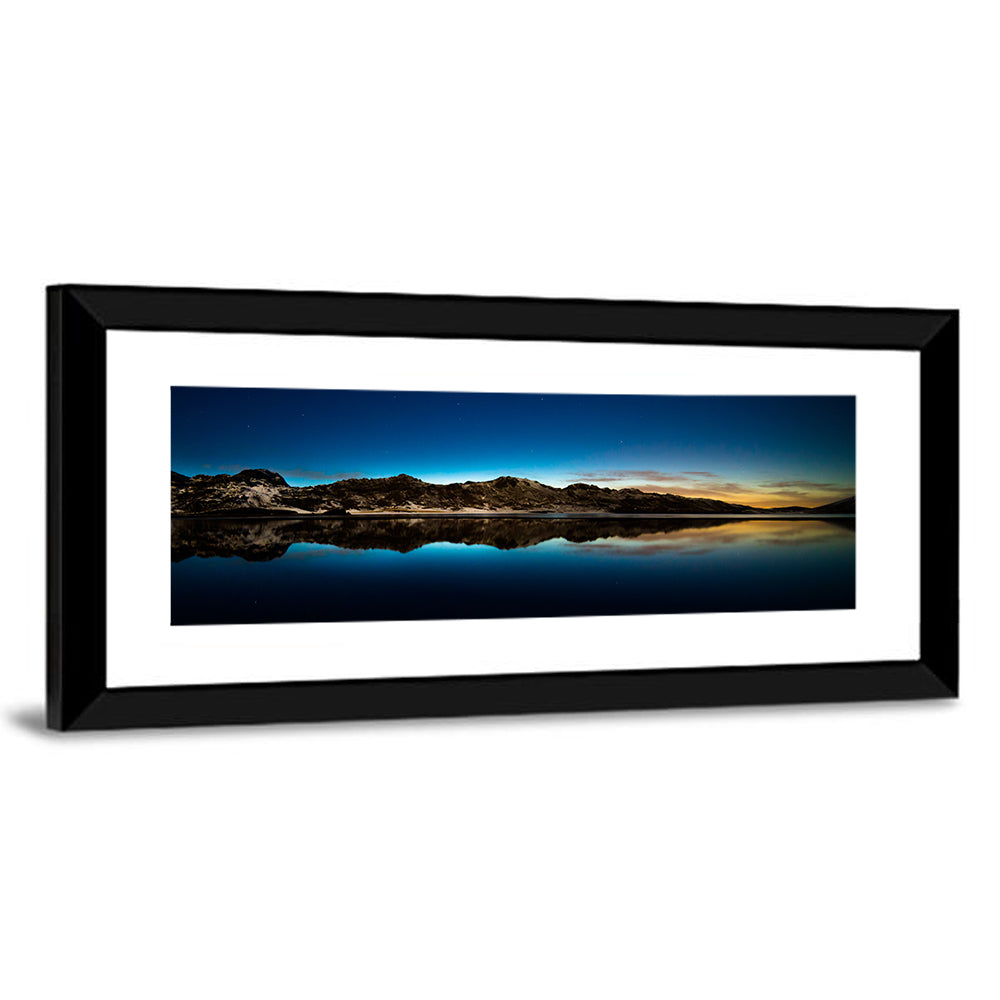 Kleifarvatn Lake at Dusk Wall Art