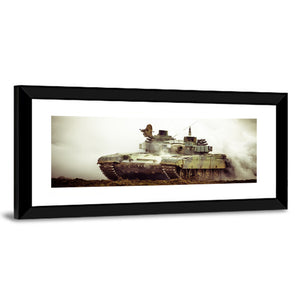 Military Tank at War Wall Art