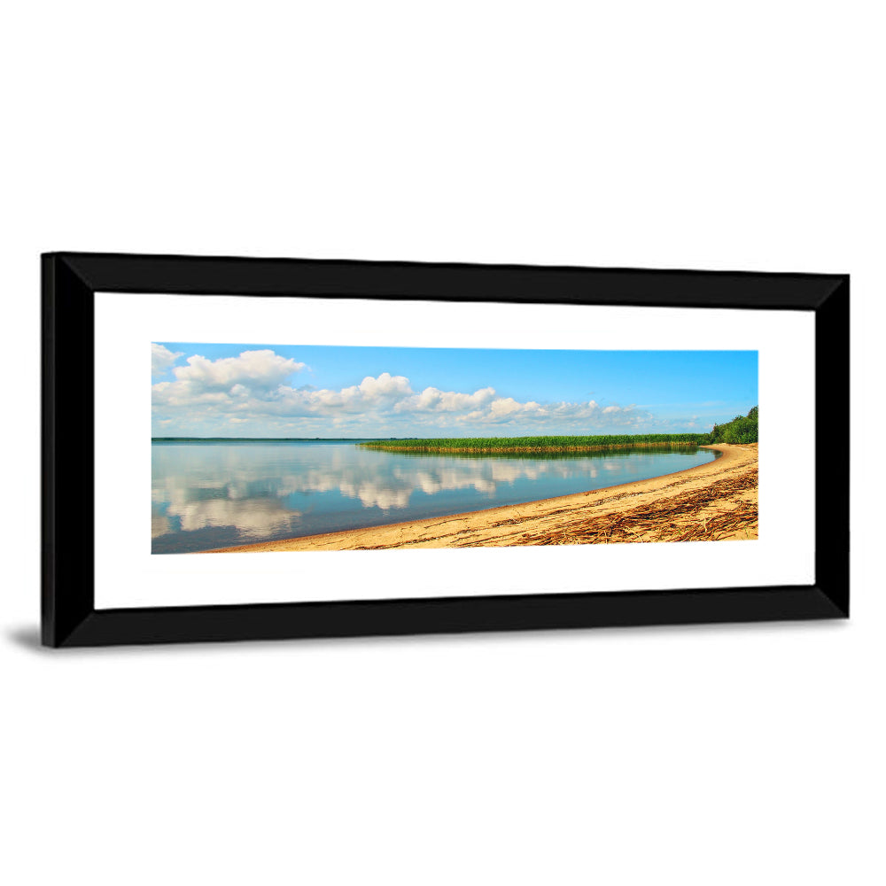 Lake Pskov Shoreline Wall Art