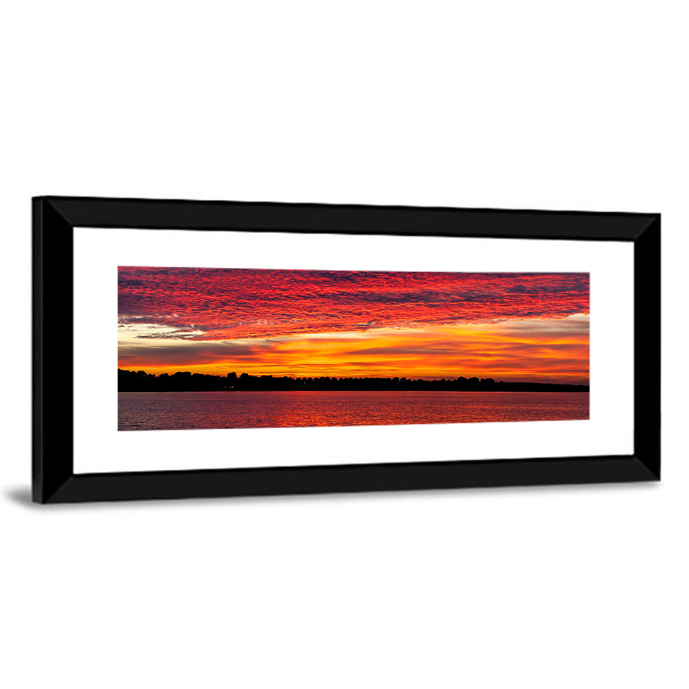 Lake Ijssel Sunset Wall Art