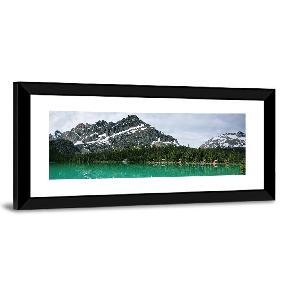Lake Ohara Turquoise Reflection Wall Art