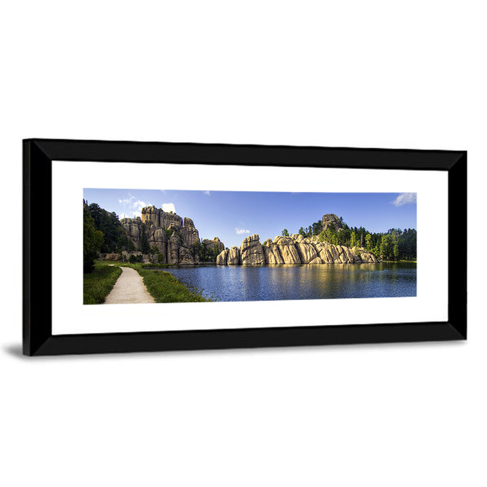 Sylvan Lake Trail, Black Hills Wall Art as a framed print