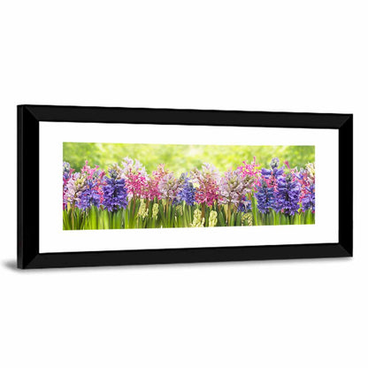 Hyacinths Flowers Wall Art