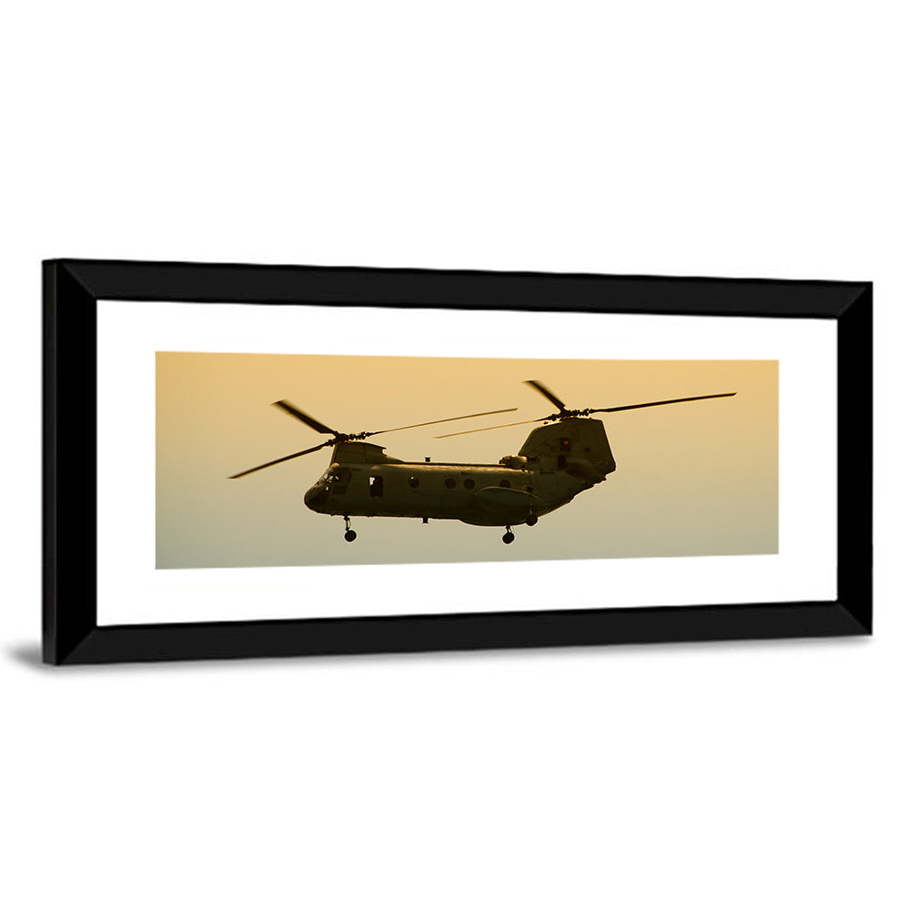 US Apache Helicopter Wall Art