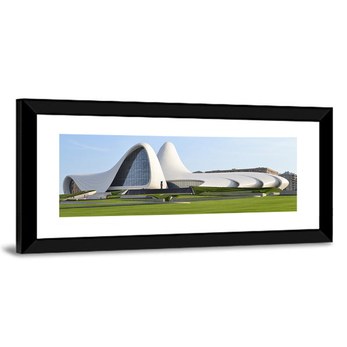 Heydar Aliyev Center, Baku Wall Art as a framed print