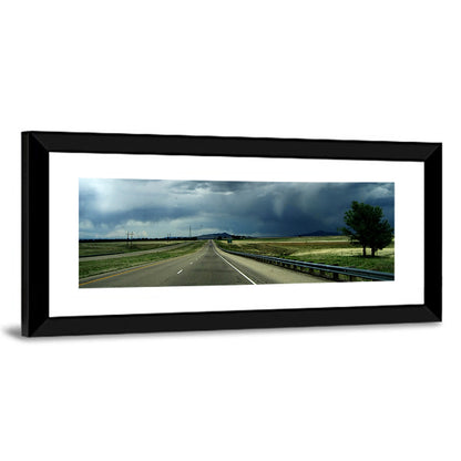 New Mexico Stormy Highway Wall Art