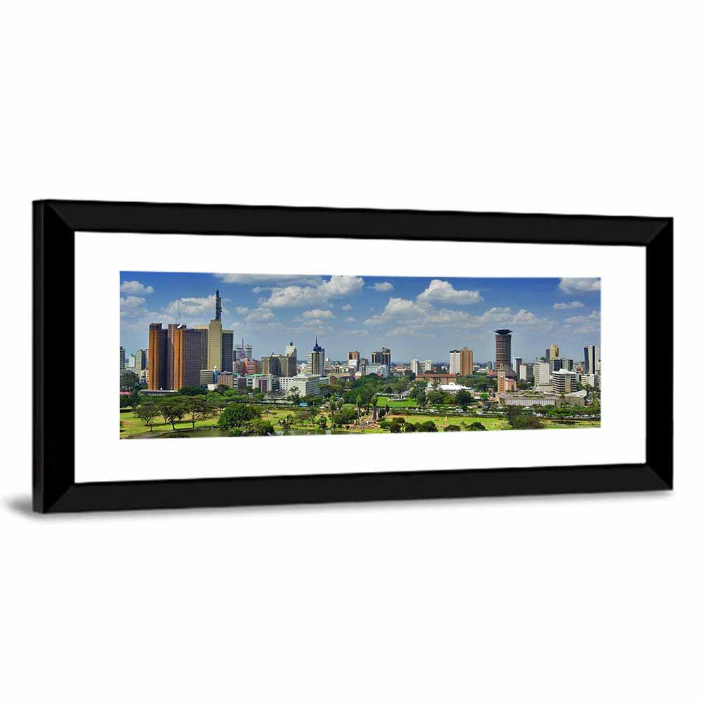 Nairobi Skyline Wall Art