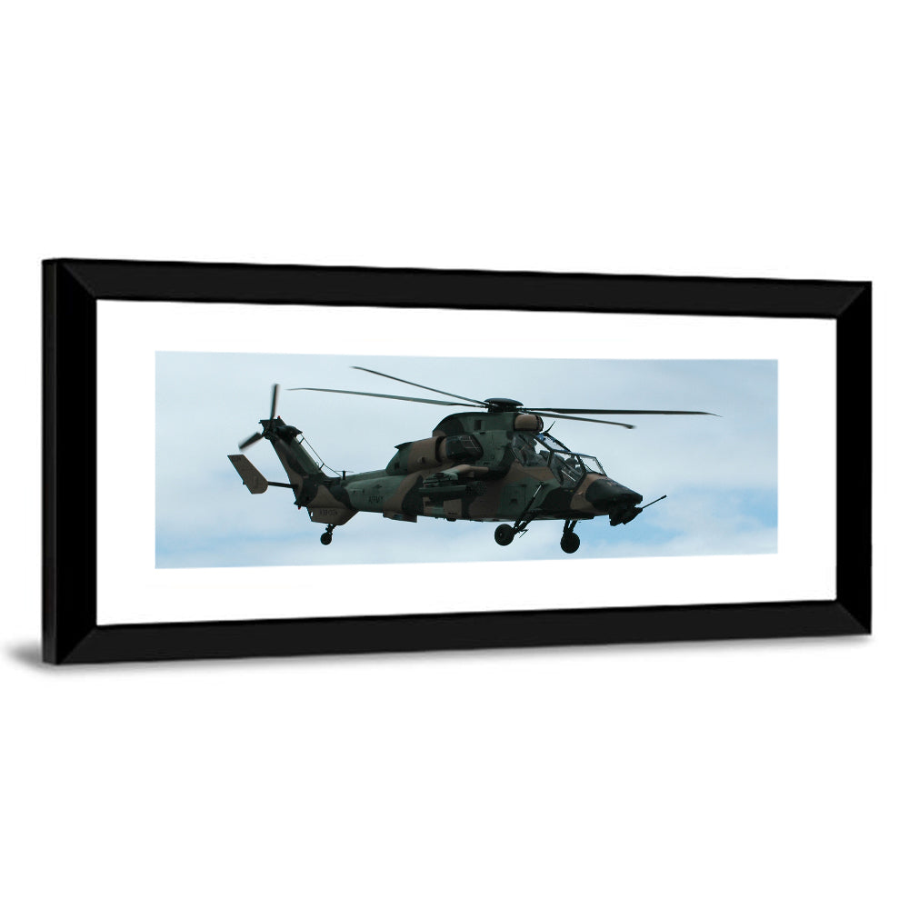 Military Attack Helicopter Wall Art