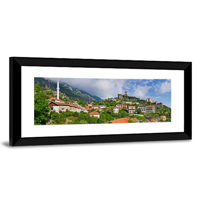 Krujë Castle Ruins, Albania Wall Art as a framed print