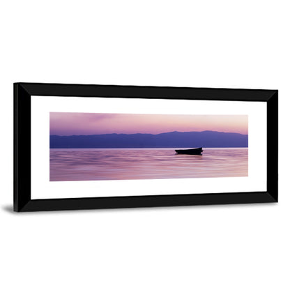 Lake Ohrid Sunset Wall Art