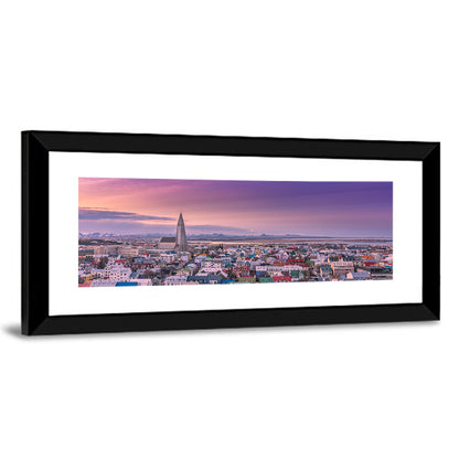Reykjavik Dawn Wall Art