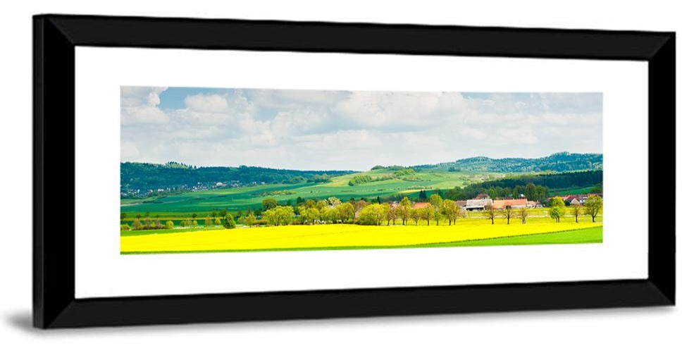 Czech Rapeseed Fields Wall Art