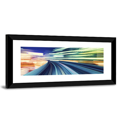 High Speed Track Wall Art