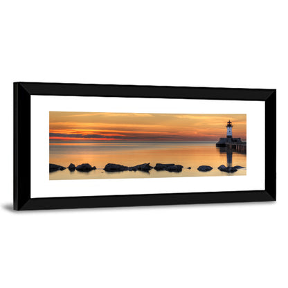 Duluth Lake Lighthouse Wall Art