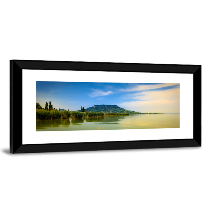Lake Balaton Wall Art as a framed print