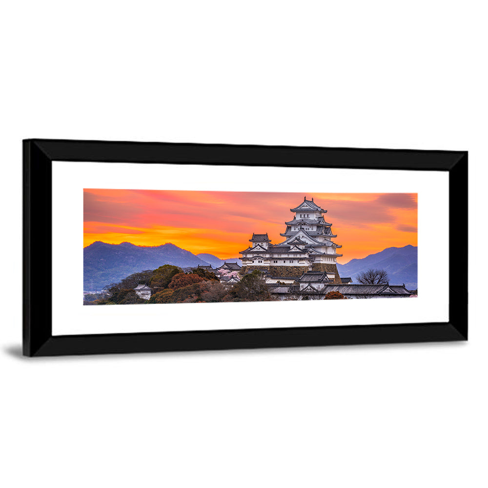 Himeji Castle at Sunrise Wall Art