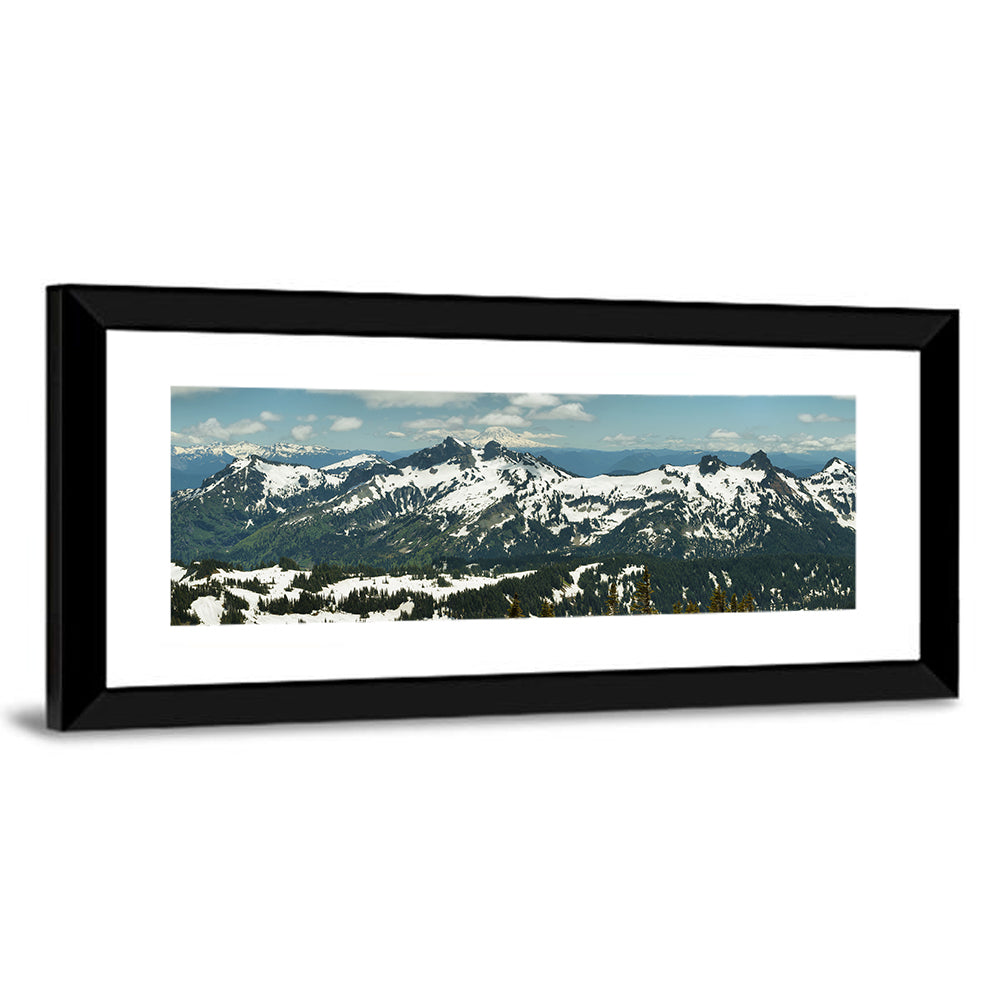 Mount Adams Snow Peaks Wall Art