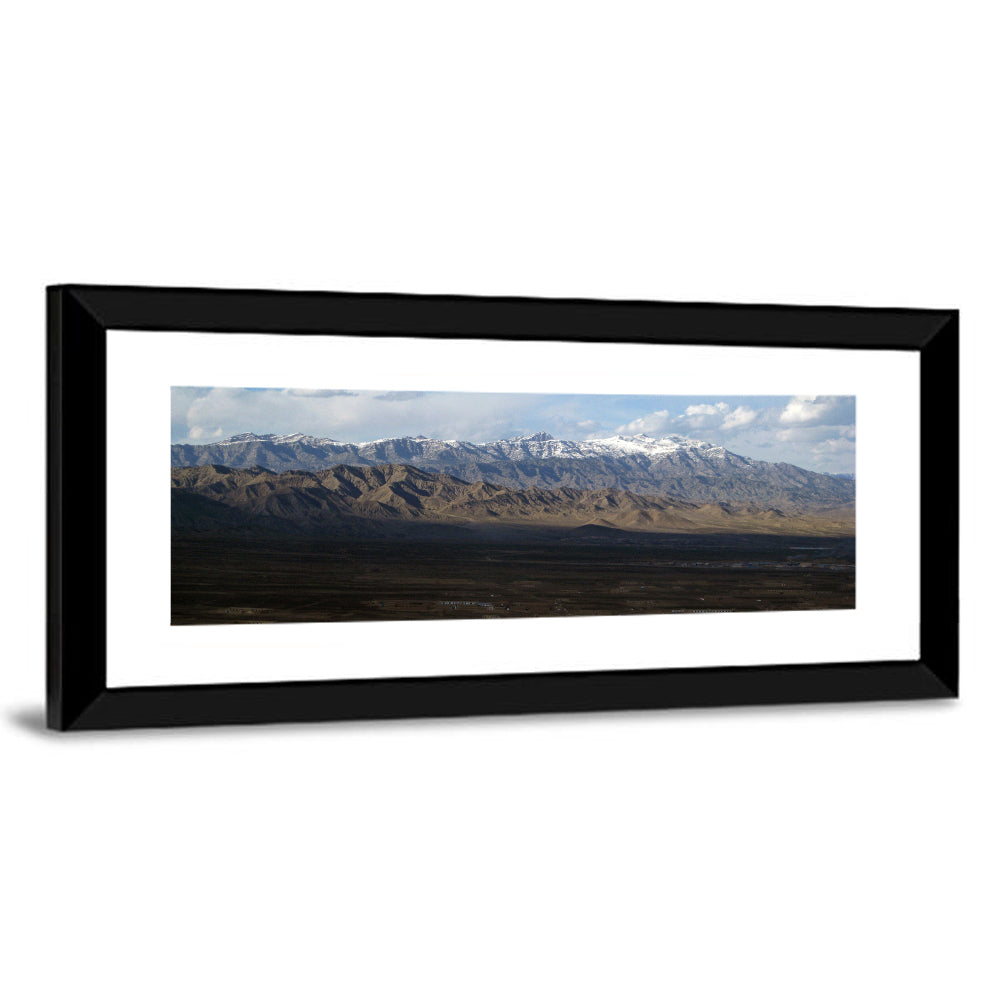 Snow-capped Afghan Mountains Wall Art