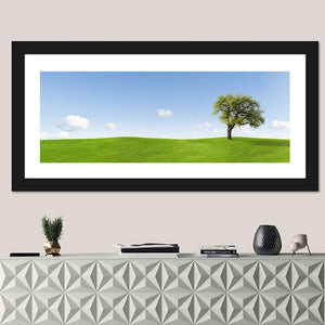 Alone Tree On Hill Wall Art