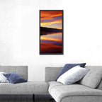 Dusk Over Mountain Lake Wall Art
