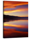 Dusk Over Mountain Lake Wall Art