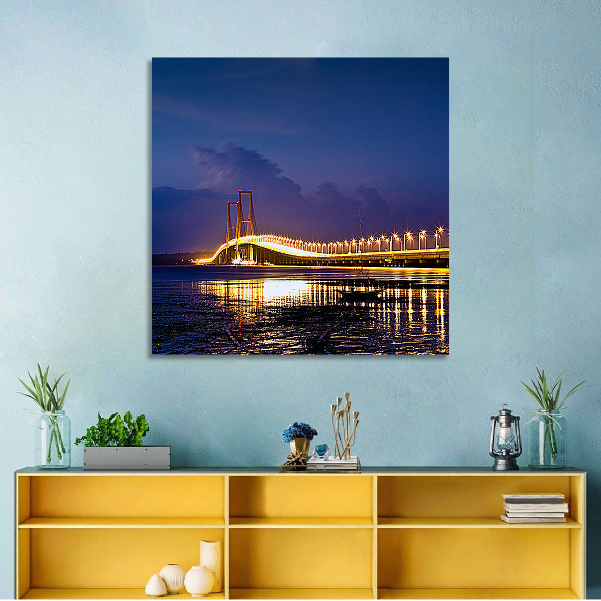 Suramadu Bridge Wall Art