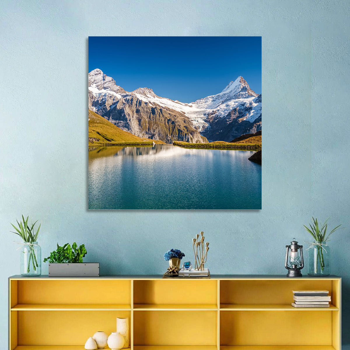 Bachalpsee Mountain Reflection Wall Art