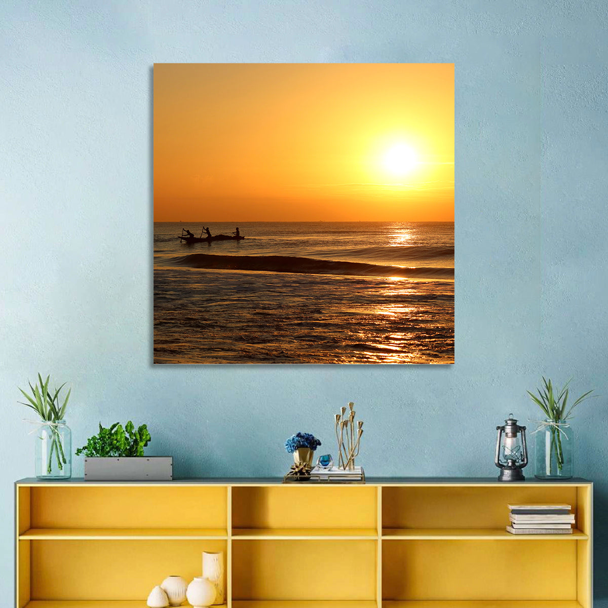 Puri Beach Sunrise Wall Art