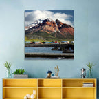 East Fjords Harbor Village Wall Art