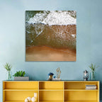 Misquamicut Beach Aerial View Wall Art