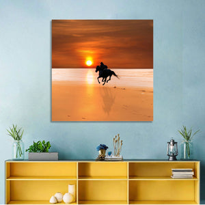 Horse Galloping Wall Art