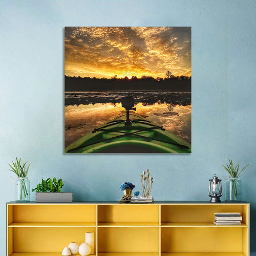 Beaver Dam Sunset, Canada Wall Art