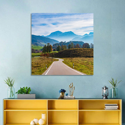 Bavarian Mountain Valley Wall Art