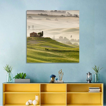 Foggy Tuscany Wall Art