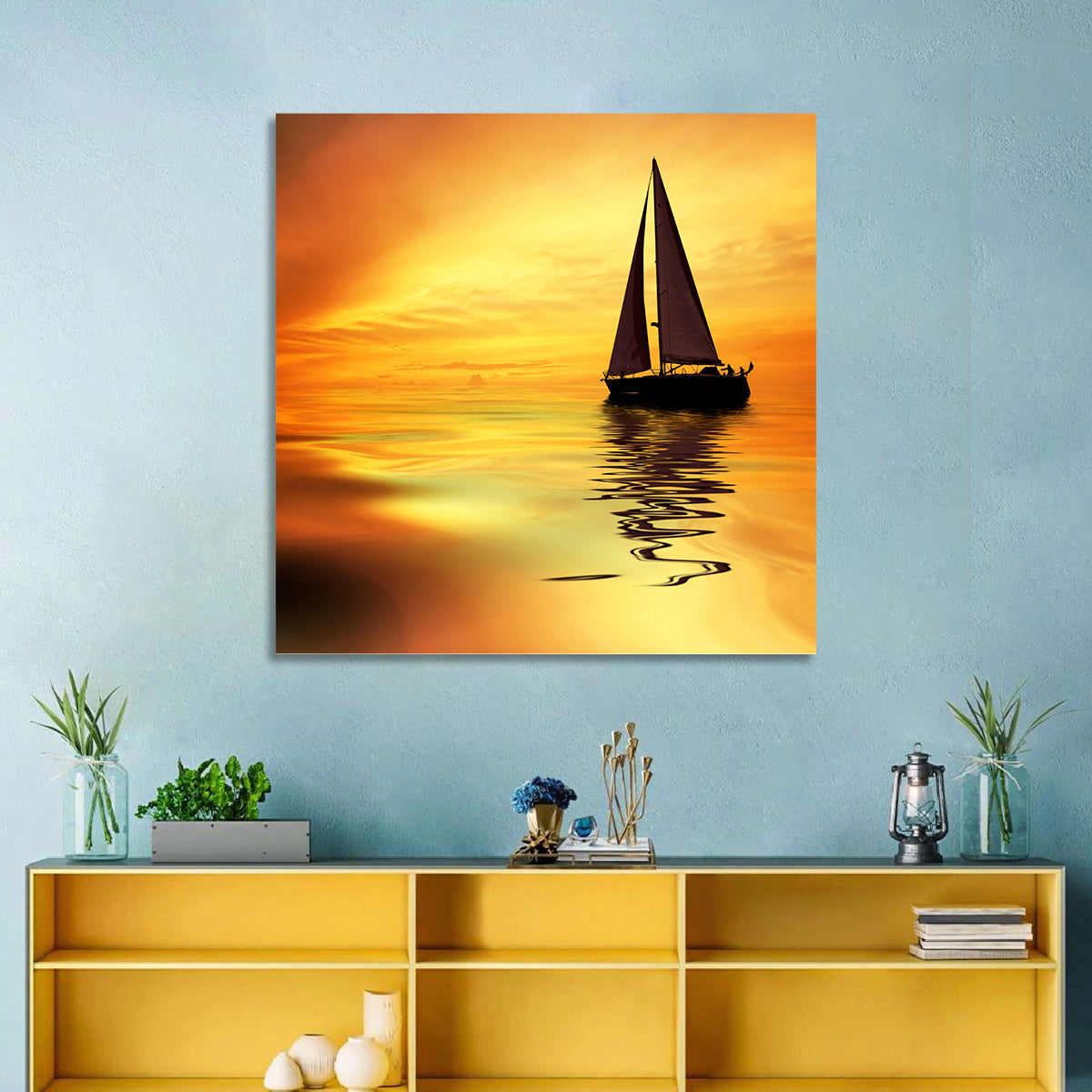 Sailing Boat Wall Art