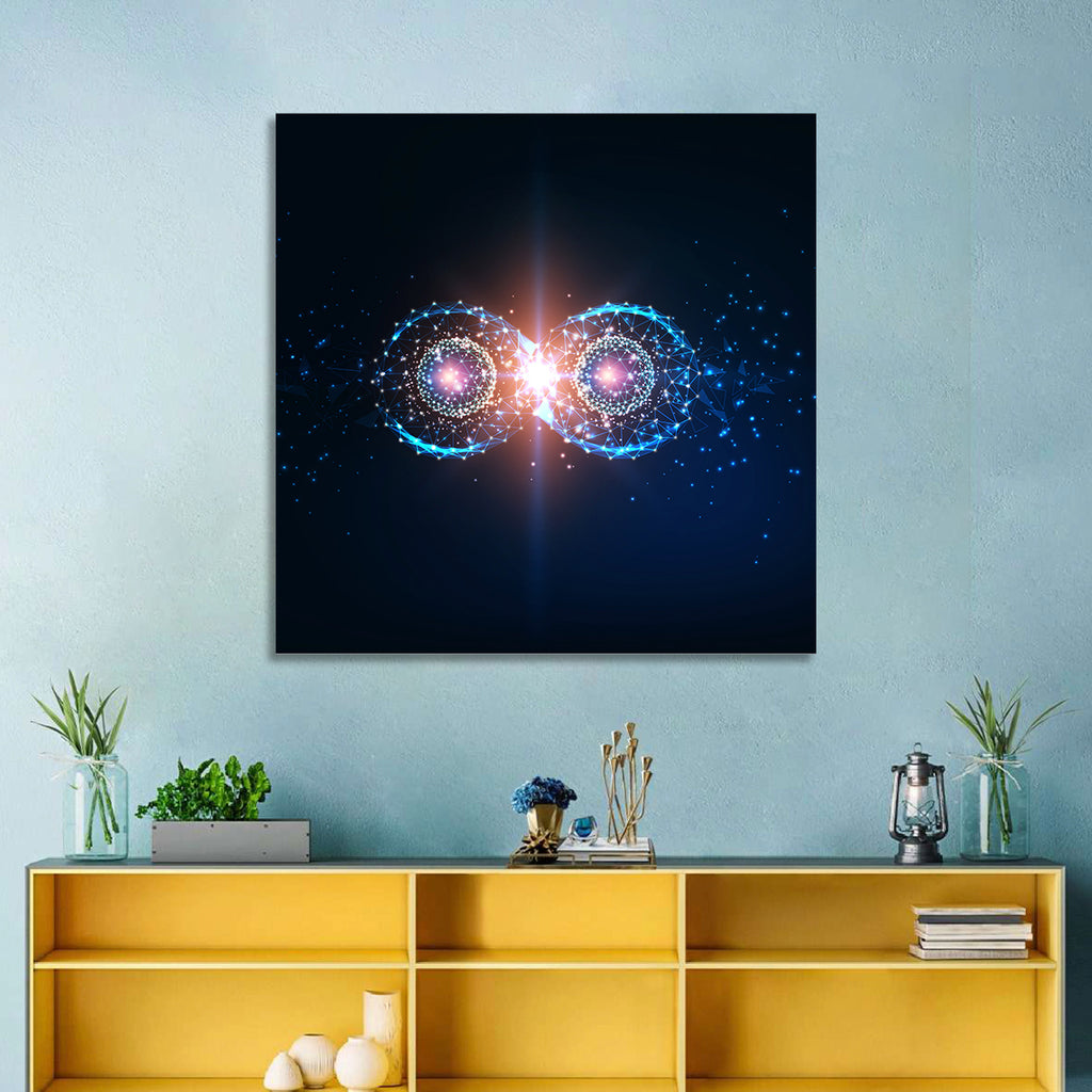 Polygonal Infinity Loop Wall Art