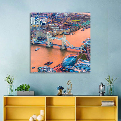 Tower Bridge Thames River Wall Art