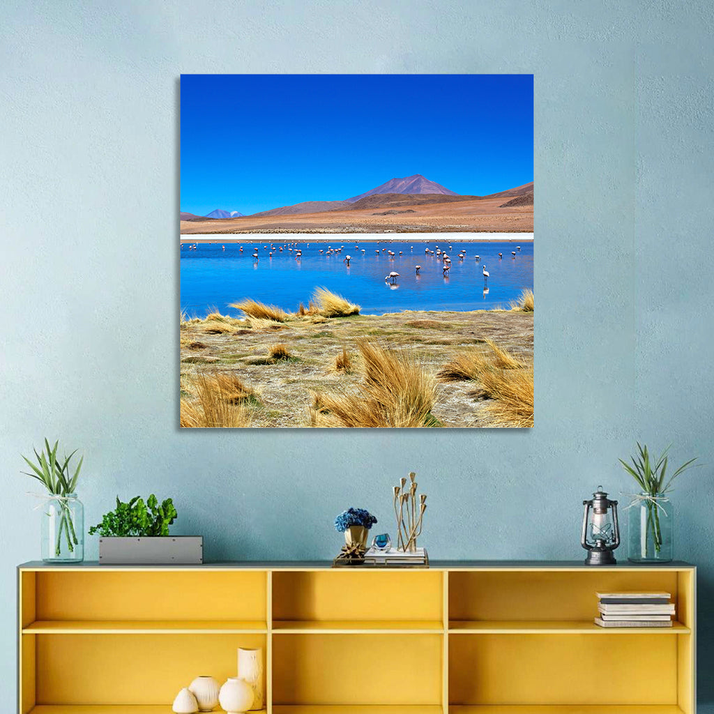 Laguna Flamingo Lake Wall Art