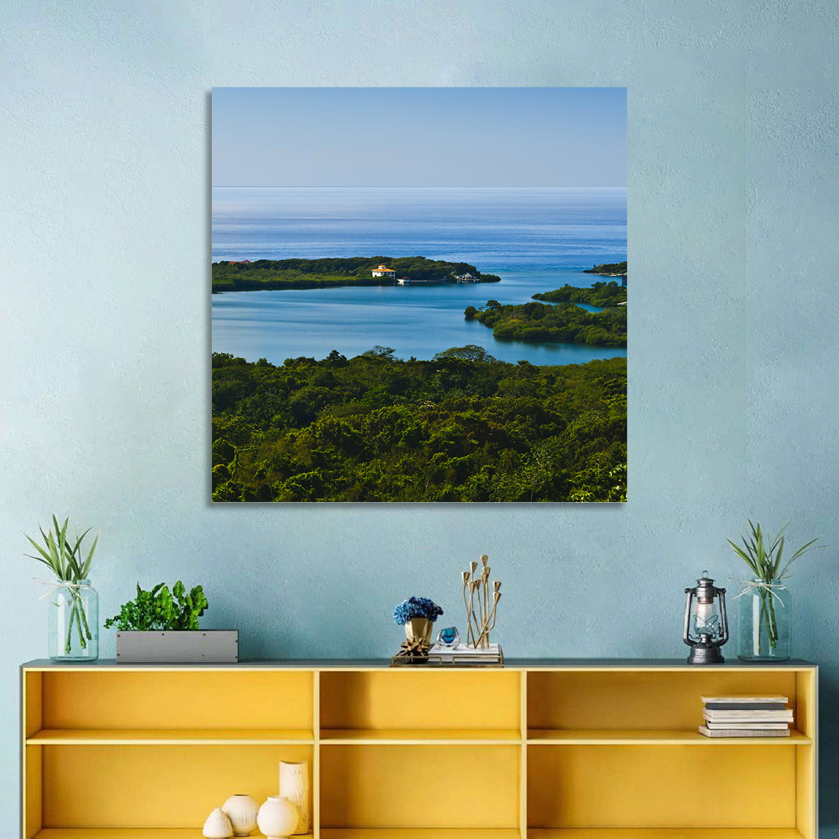 Roatan Tropical Bay Wall Art