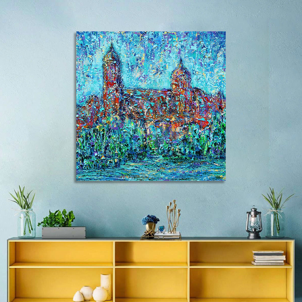 Salamanca Dual Domes Reflection Wall Art