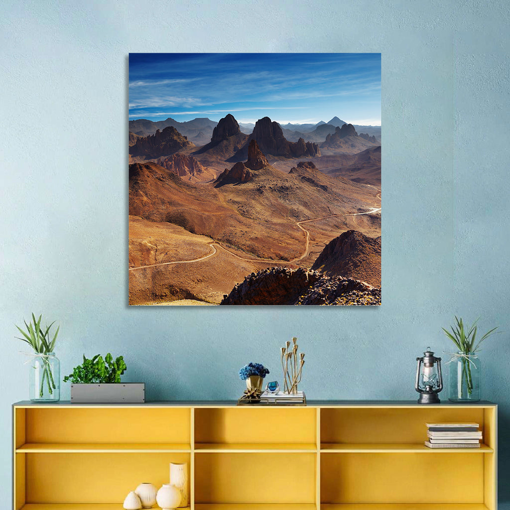 Hoggar Mountain Road Wall Art