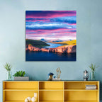 Sørvágsvatn Sunset Wall Art