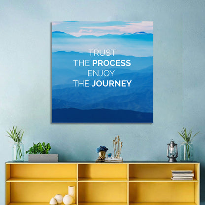 Trust The Process Wall Art