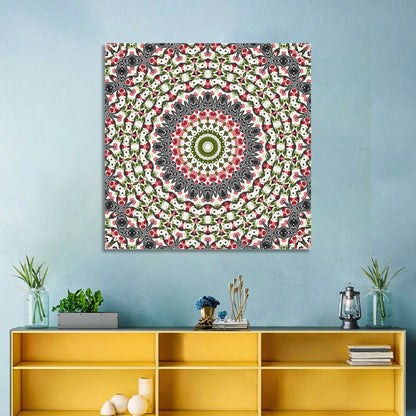 Mosaic Mandala Wall Art