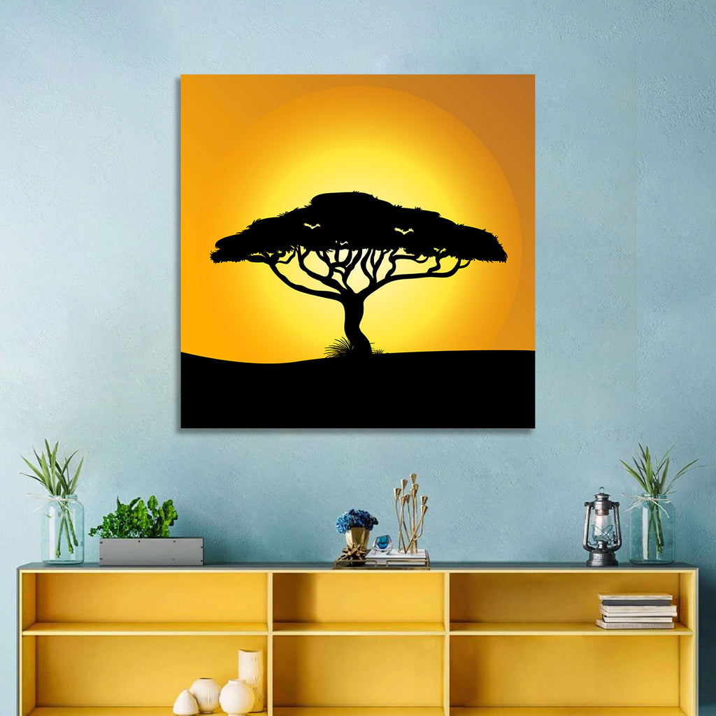 Acacia at Sunset Wall Art