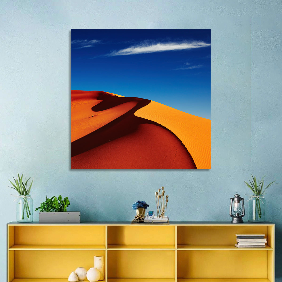 Sahara Desert Sand Dunes Wall Art