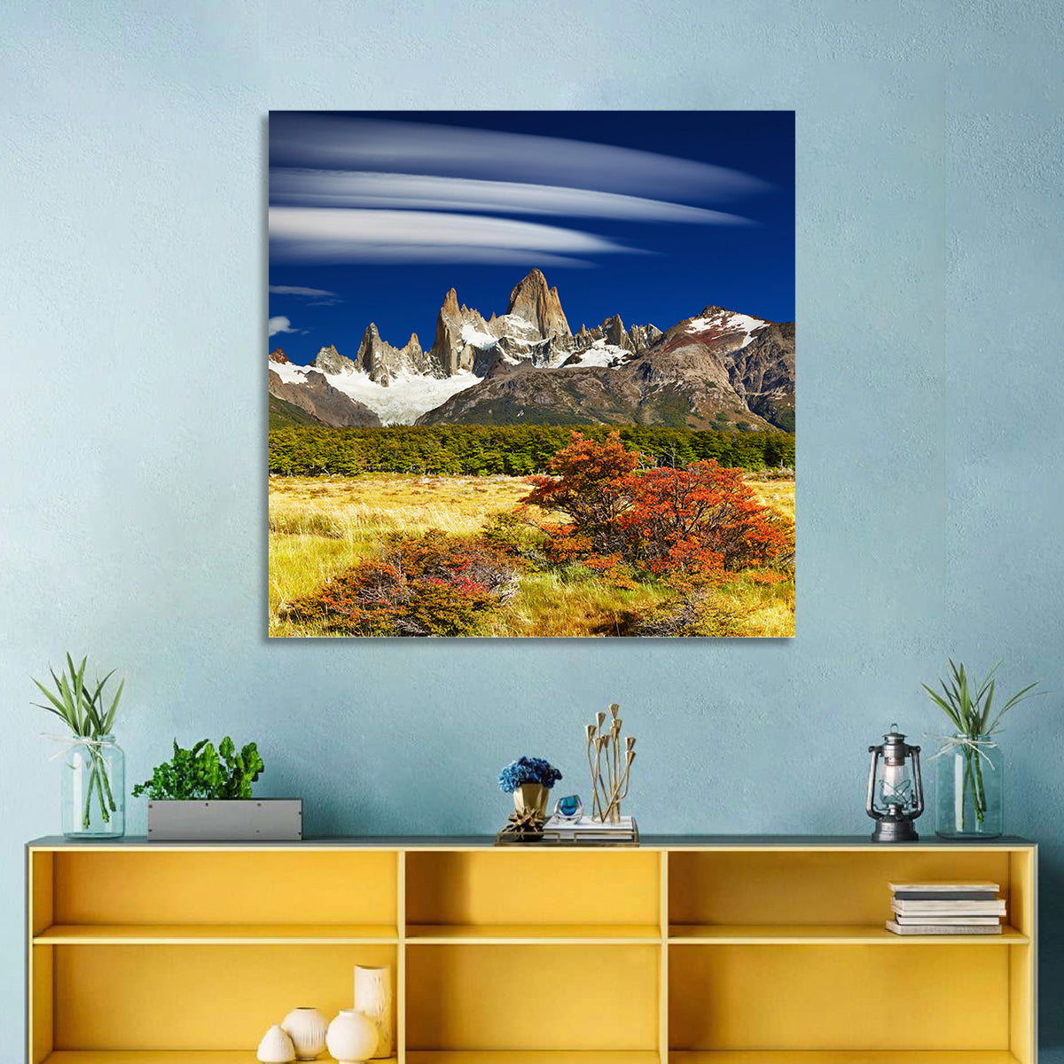 Fitz Roy Peaks, El Chaltén Wall Art