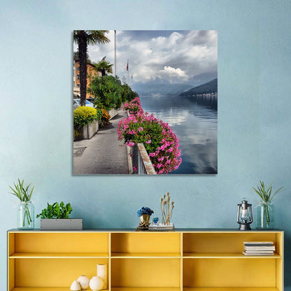 Lake Lugano Wall Art