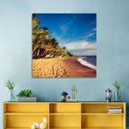 Mirissa Beach Morning Light Wall Art